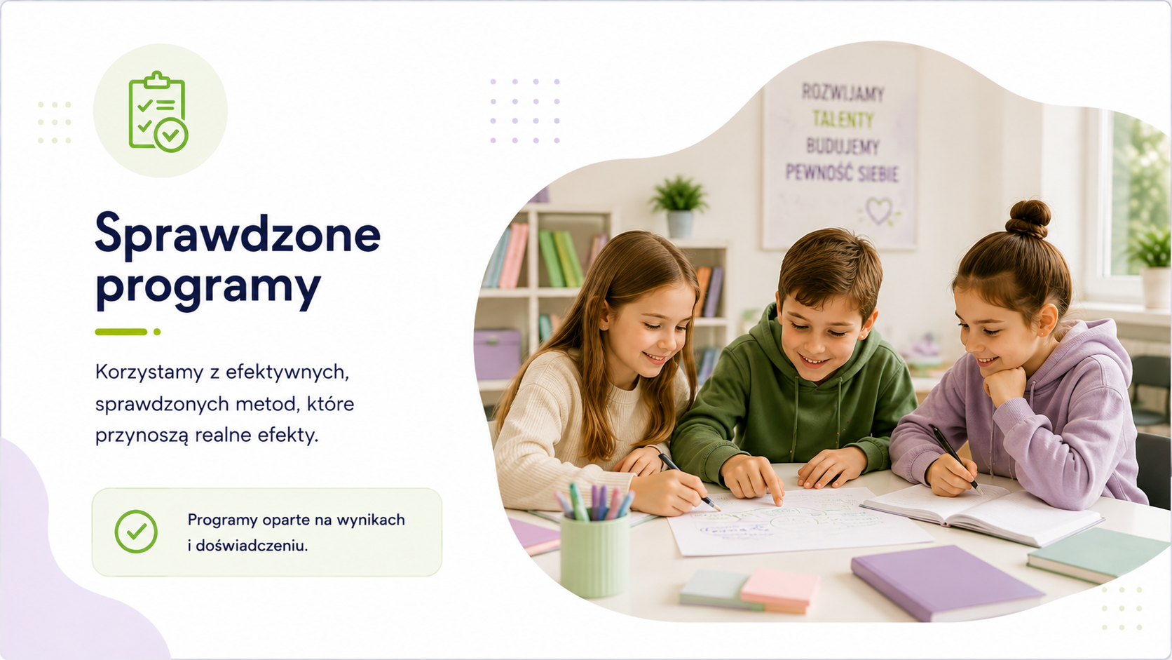 Sprawdzone programy, wspólna nauka